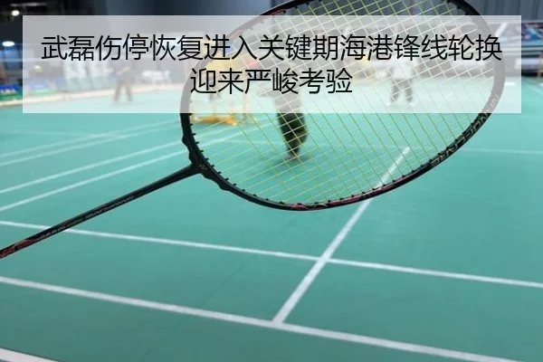 武磊伤停恢复进入关键期海港锋线轮换迎来严峻考验